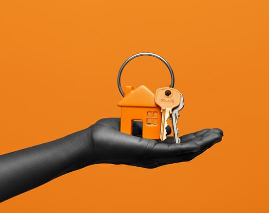 A key representing your dream home